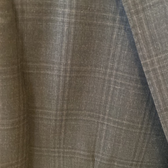 Clearance 💯 Very sharp Samuelson/tilford charcoal plaid blazer - Picture 13 of 14